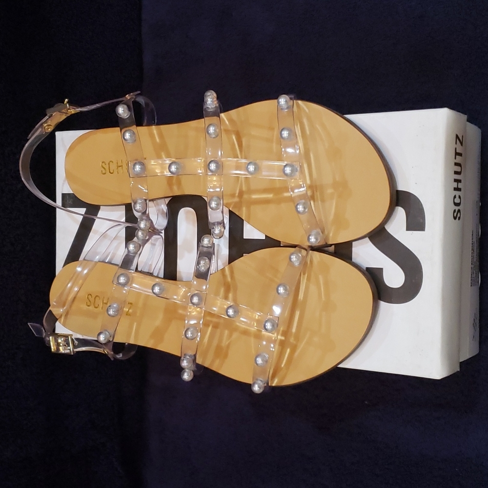 SCHUTZ PEARLED SANDELS - Picture 2 of 3